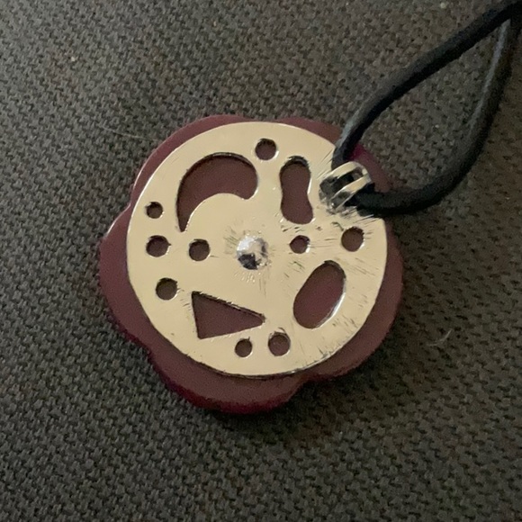 “FLORAL PENDANT NECKLACE” Costume Jewelry. - Picture 11 of 11